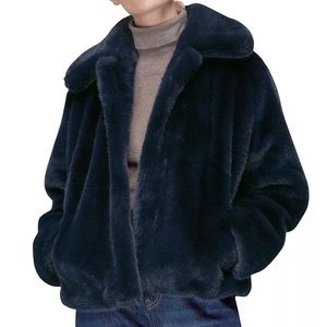 Drew faux fur coat